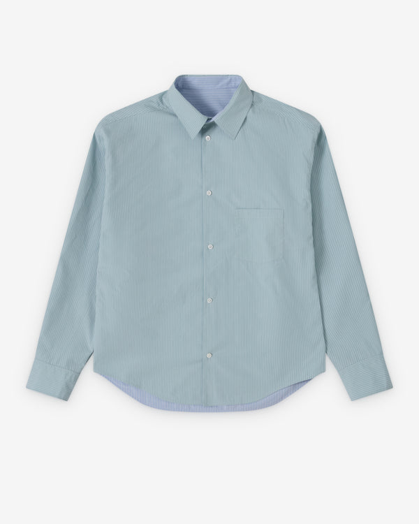 Townwear - Men's Reversible Striped Shirt - (Blue)