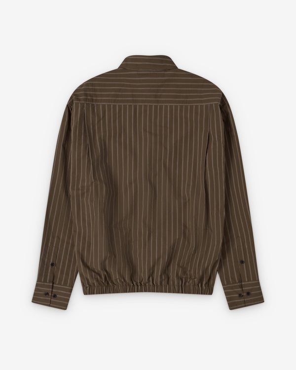 Townwear - Men's Striped Shirt  - (Brown)