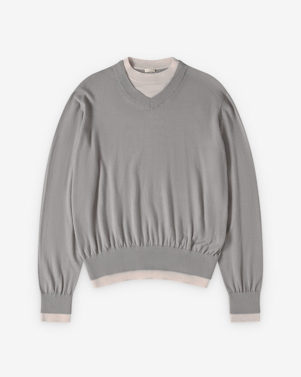 Townwear - Men's Double Layered Sweater - (Sage)