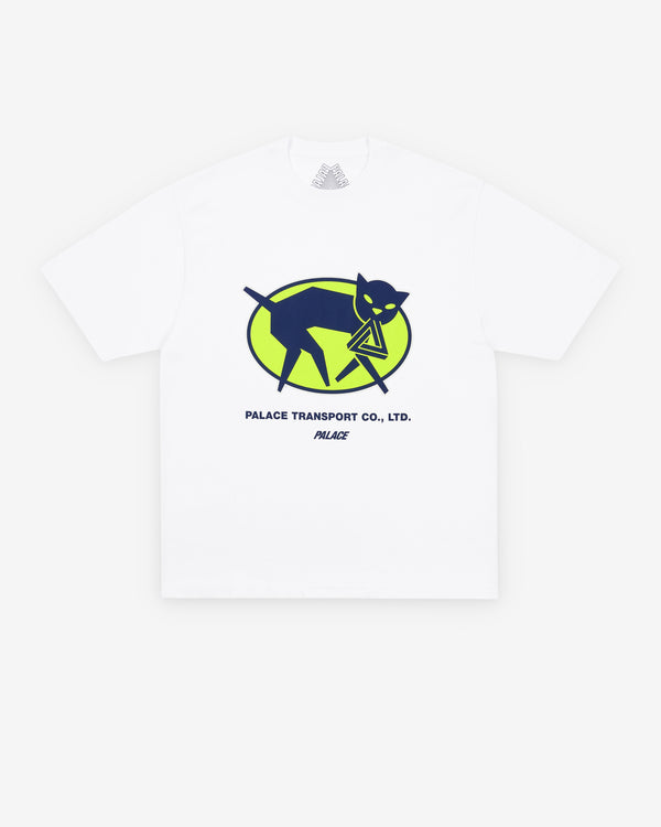 Palace - Men's Transport Cat T-Shirt - (Bright White)