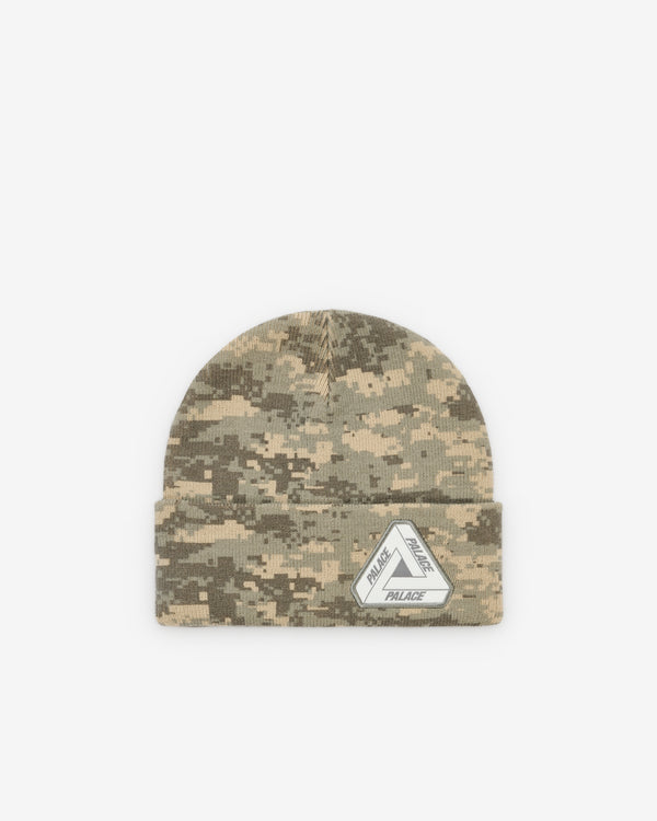 Palace - Men's Tri-Ferg Beanie - (Digi Camo)
