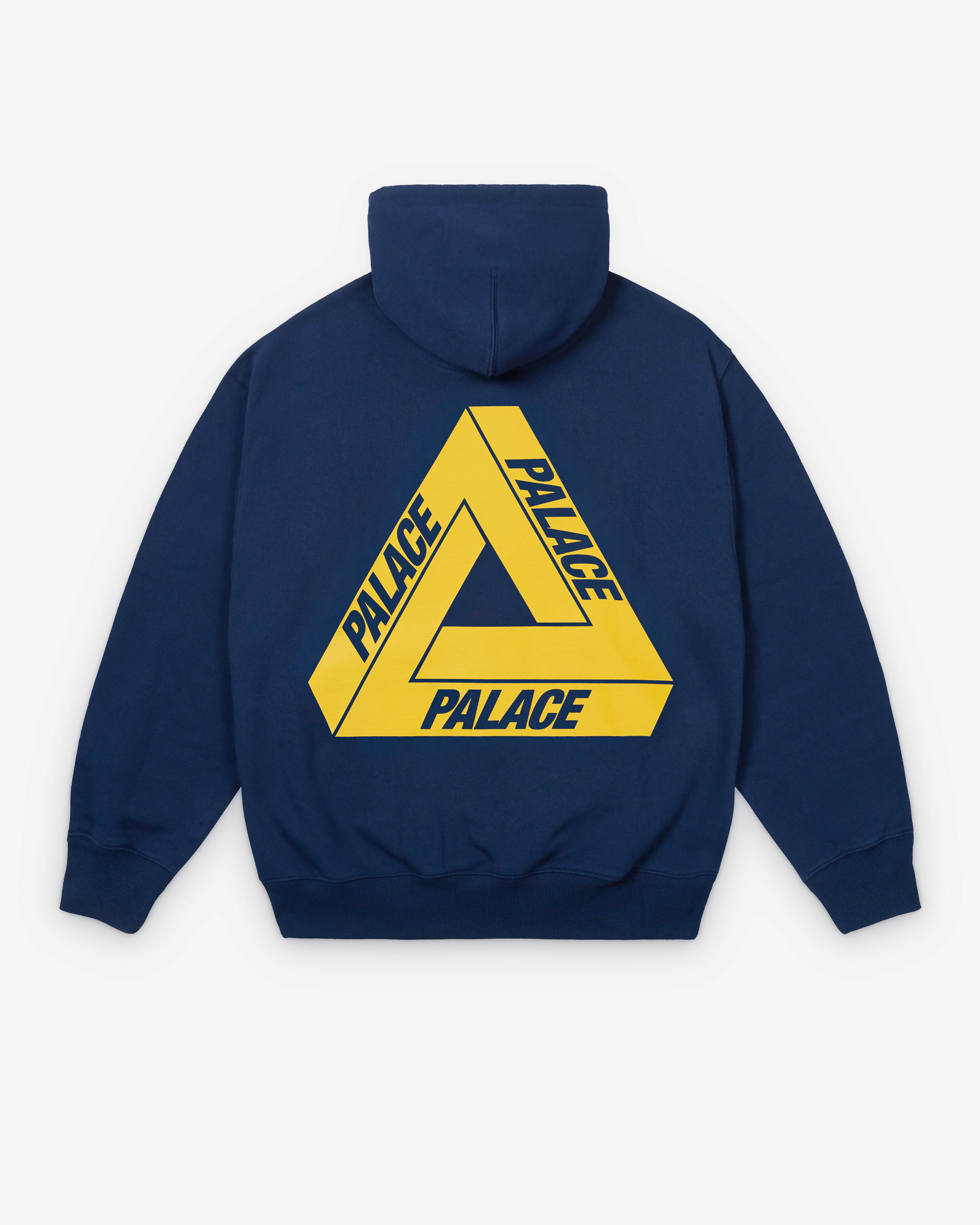 Palace: Men's Tri-Ferg Hood (Navy) | DSML E-SHOP