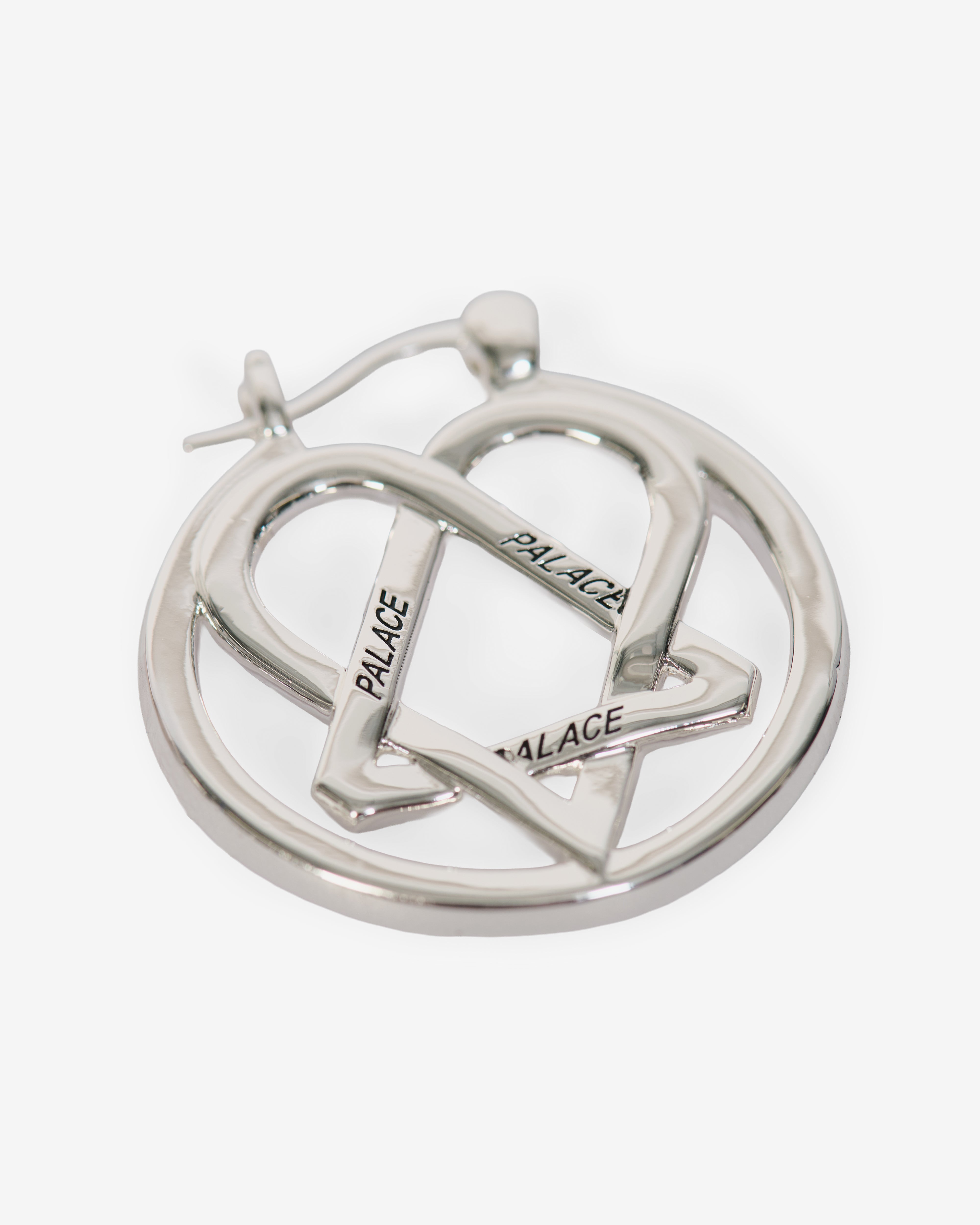 palace him TRI-GRAM EARRING SILVER イヤリング