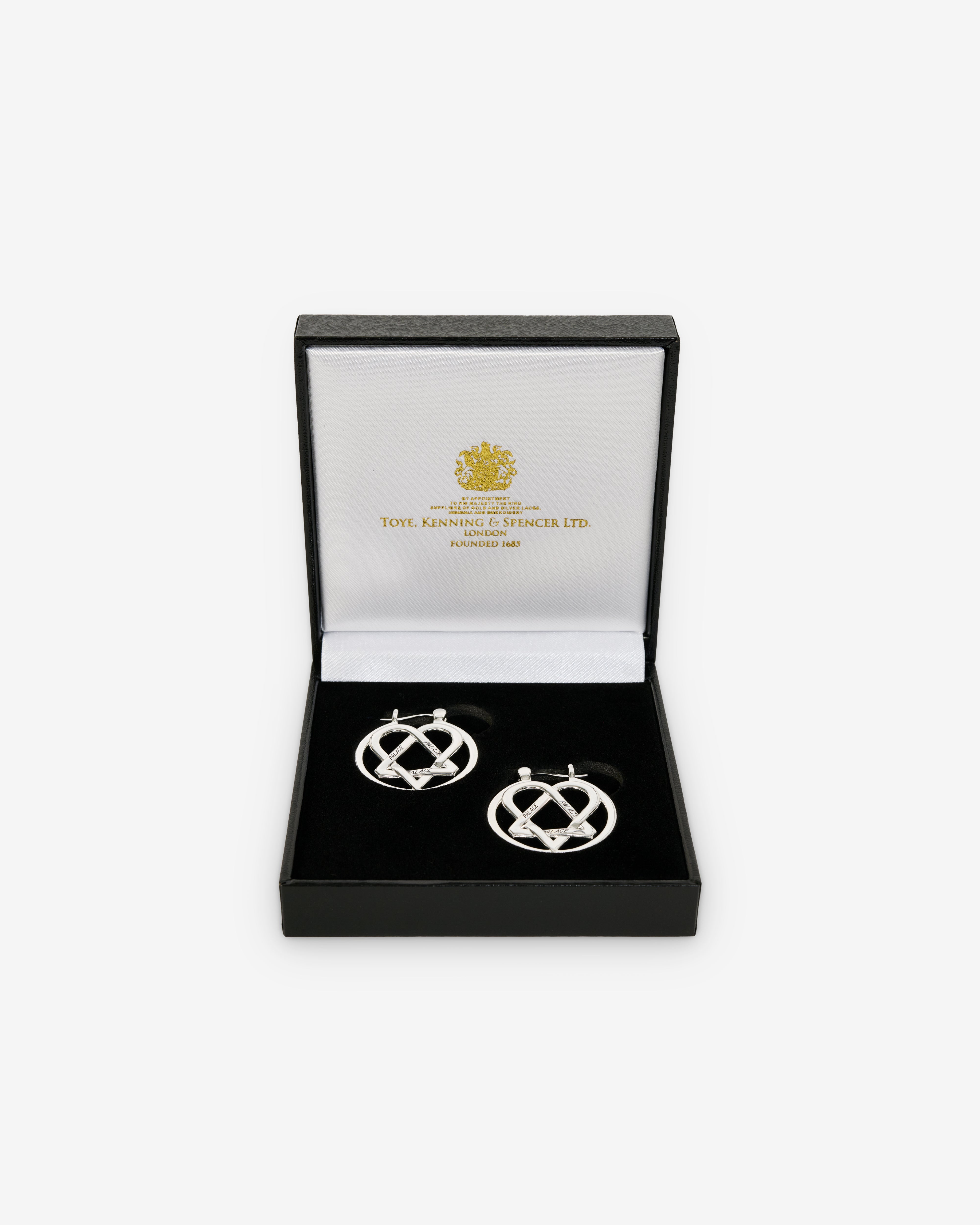 アクセサリー PALACE HIM Tri Gram Earring Silver palace him TRI-GRAM EARRING SILVER イヤリング