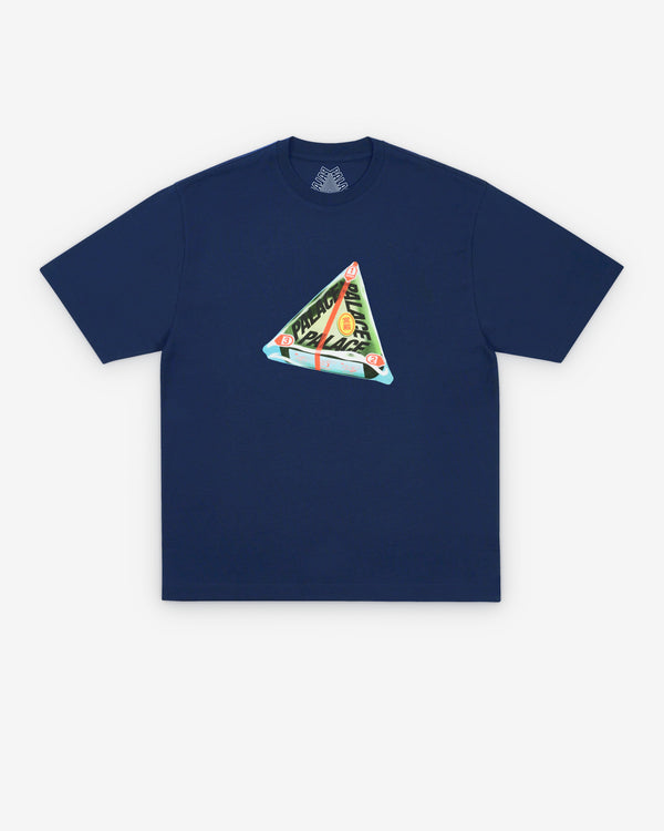 Palace - Men's Tri-Onigiri T-Shirt - (Navy)