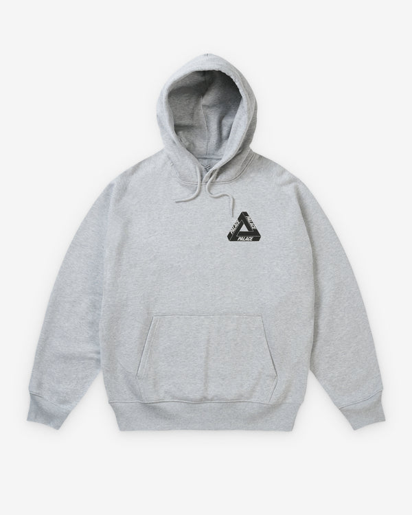 Palace - Men's Tri-Vortex Hood - (Grey Marl)