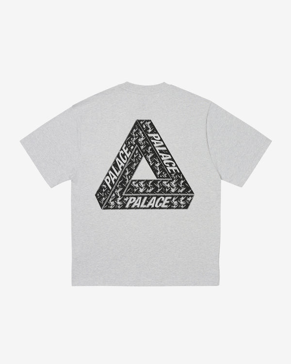 Palace - Men's Tri Slip T-Shirt - (Grey Marl)