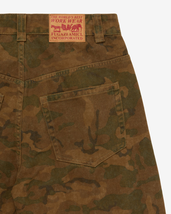 Fugazi - Men's Test Camo Pants - (Woodland)