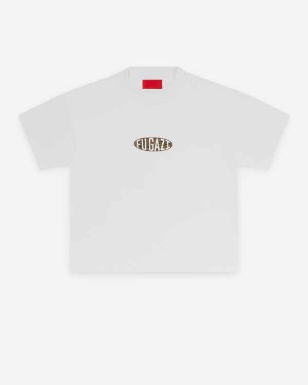 Fugazi - Men's Tiger Camo Ogo Tee - (White)