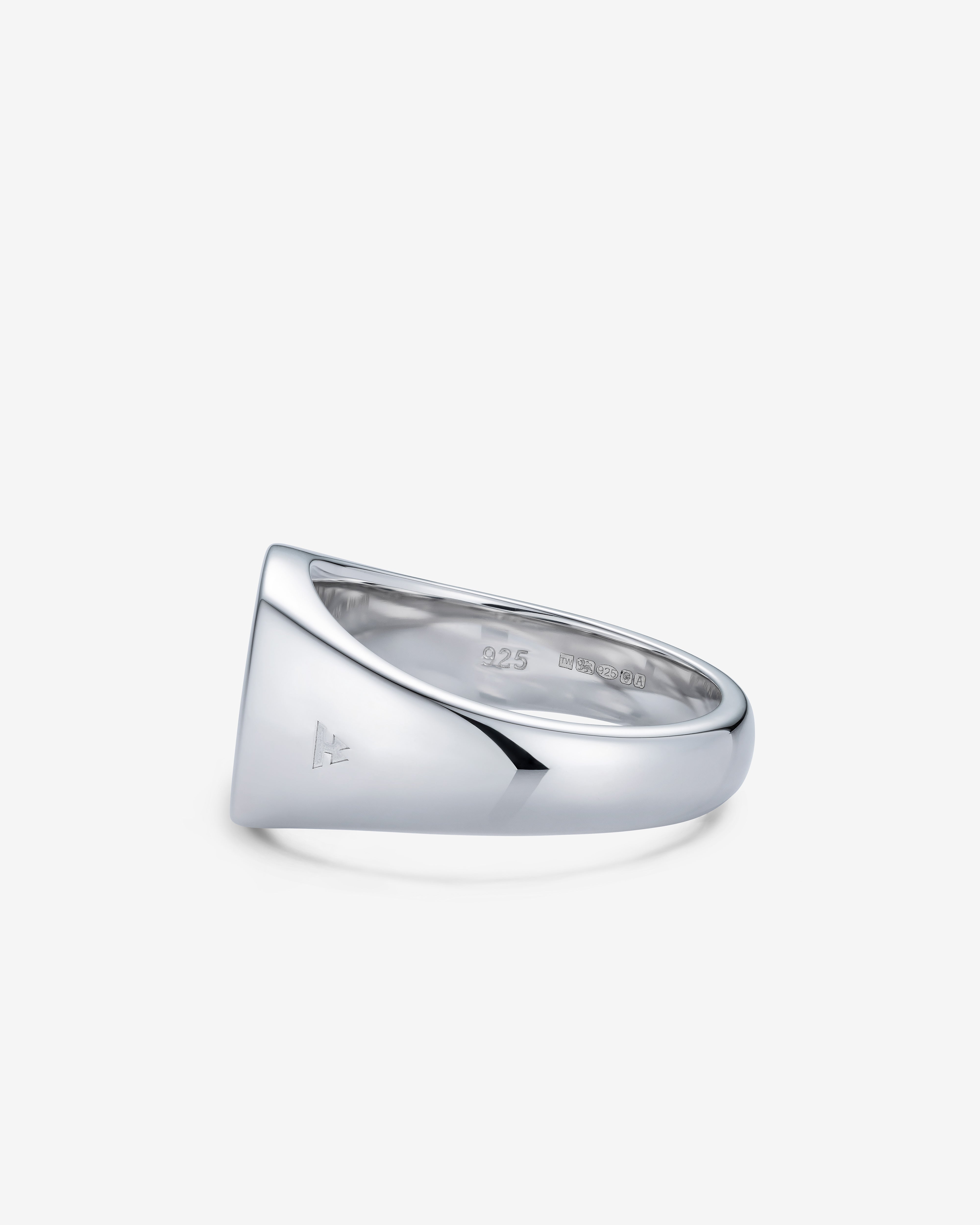 Tom Wood : Mined Ring Small Diamond (Silver) | Dover Street Market