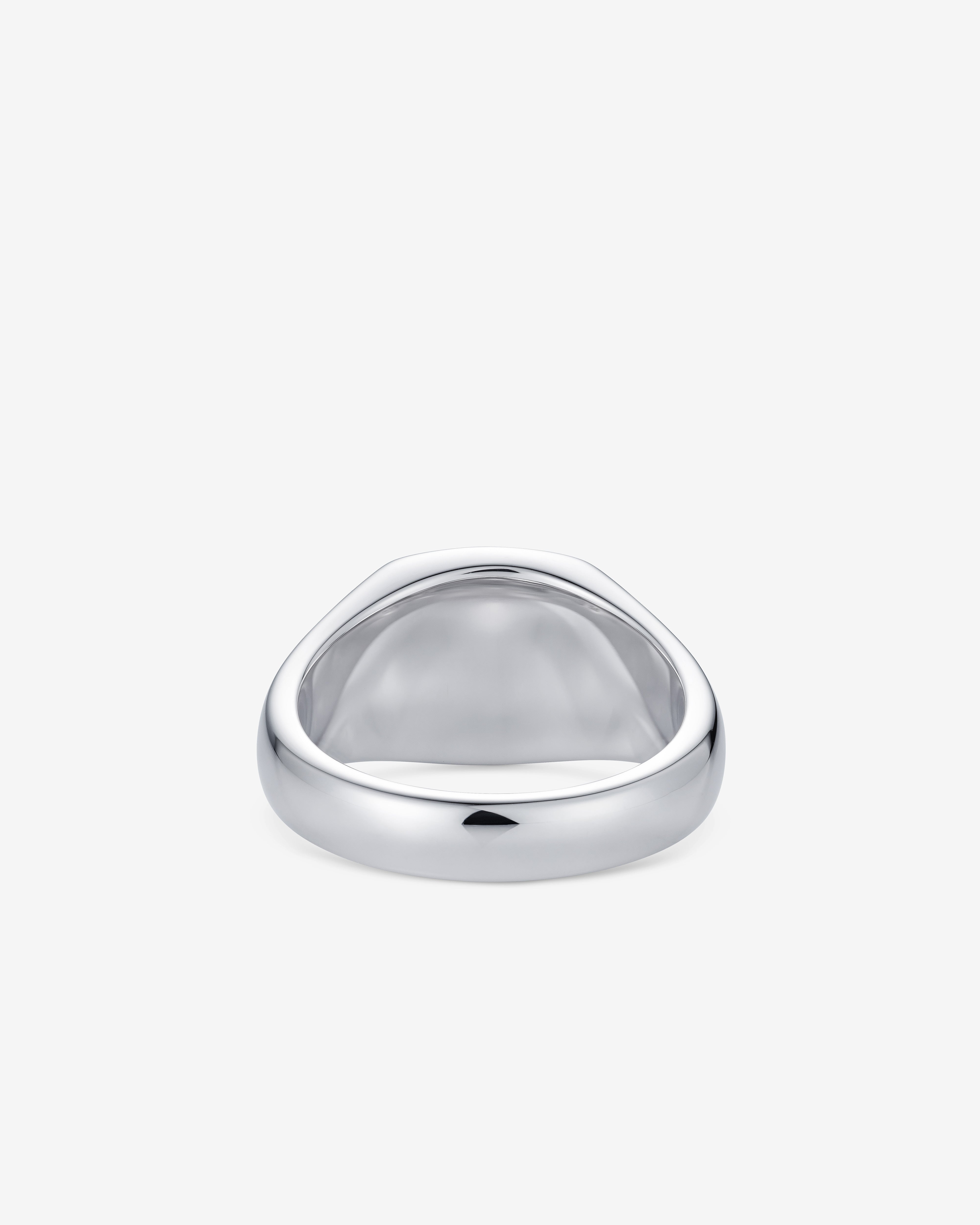 アクセサリー Tom Wood Minied Ring Small Diamond 52 Tom Wood : Mined Ring Small Diamond (Silver) | Dover Street Market