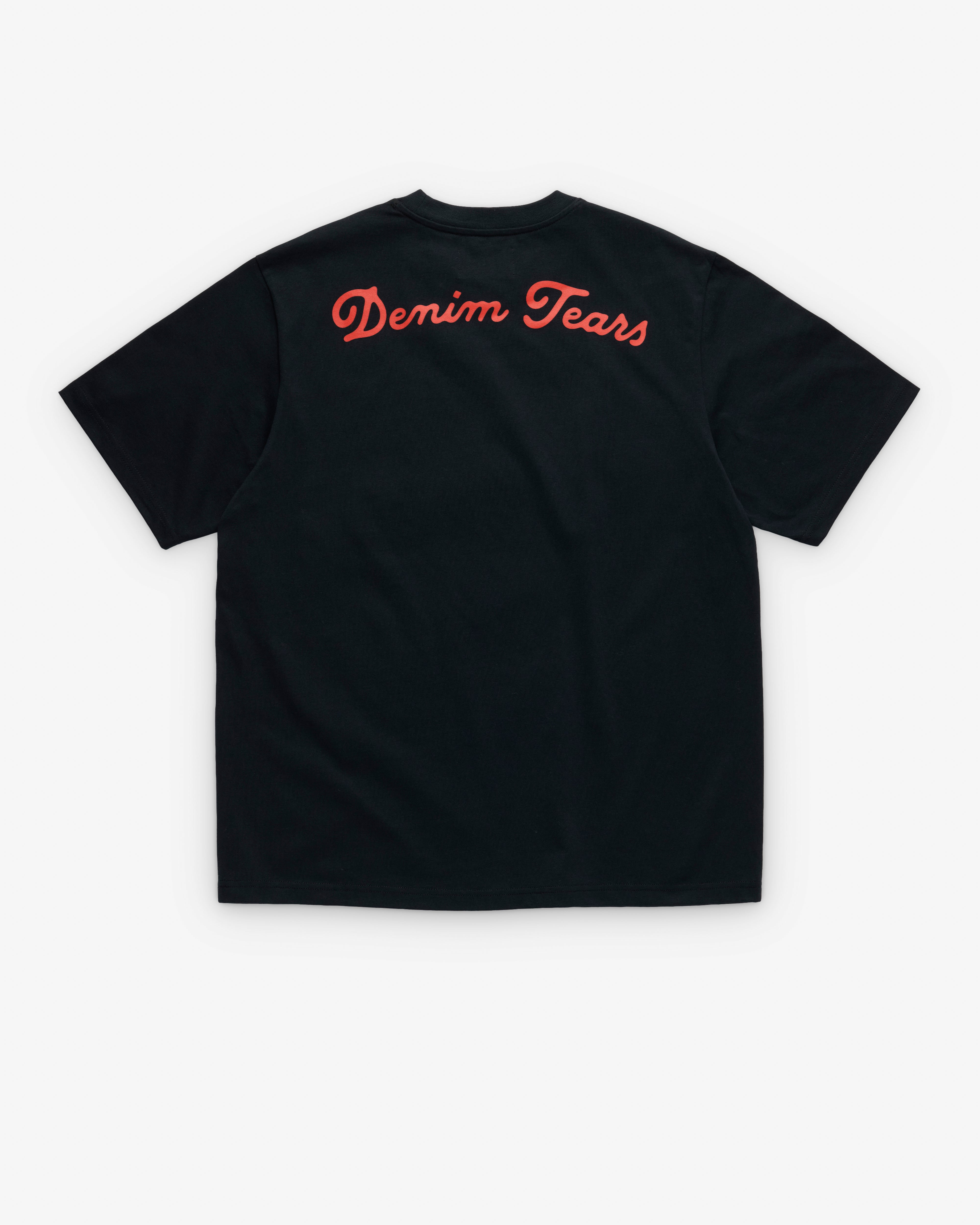 Denim Tears: Men's Tread T-Shirt (Black) | Dover Street Market London