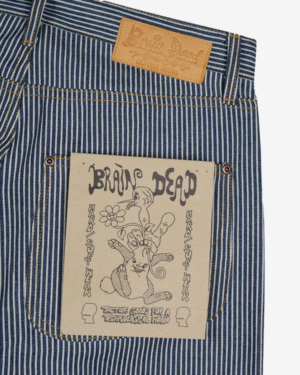 Brain Dead - Men’s Type 00 Denim Pant - (Hickory)