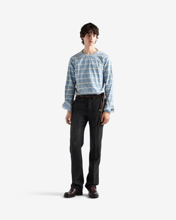 Prada  - Men's Cotton Shirt - (Sky Blue)