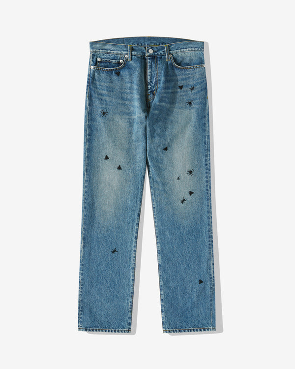Undercover - Men’s Insect Embroidery Jeans - (Light Blue)