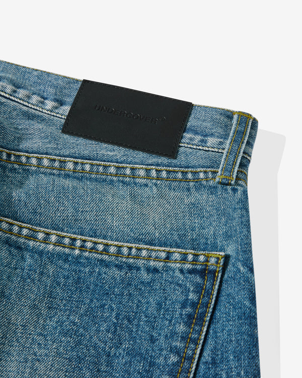Undercover - Men’s Insect Embroidery Jeans - (Light Blue)