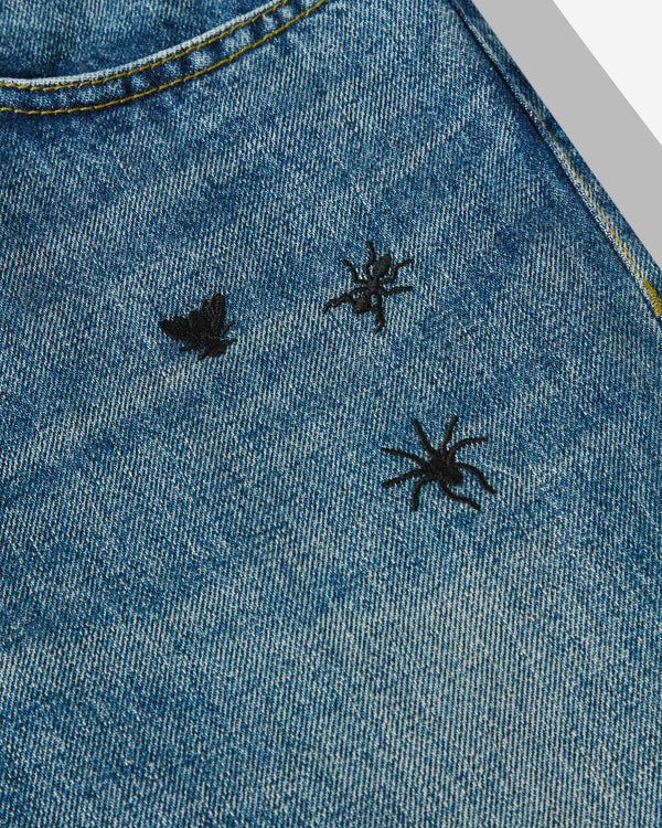 Undercover - Men’s Insect Embroidery Jeans - (Light Blue)