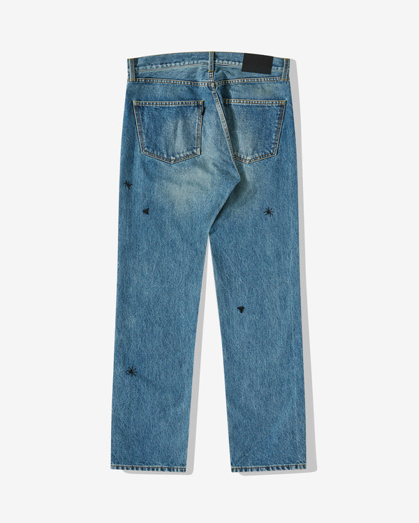 Undercover - Men’s Insect Embroidery Jeans - (Light Blue)