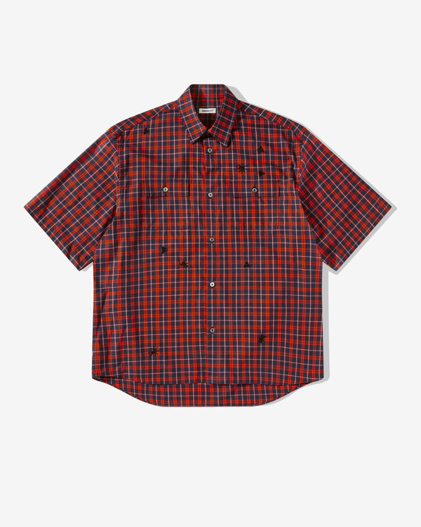 Undercover - Men’s Insect Check Shirt - (Red)