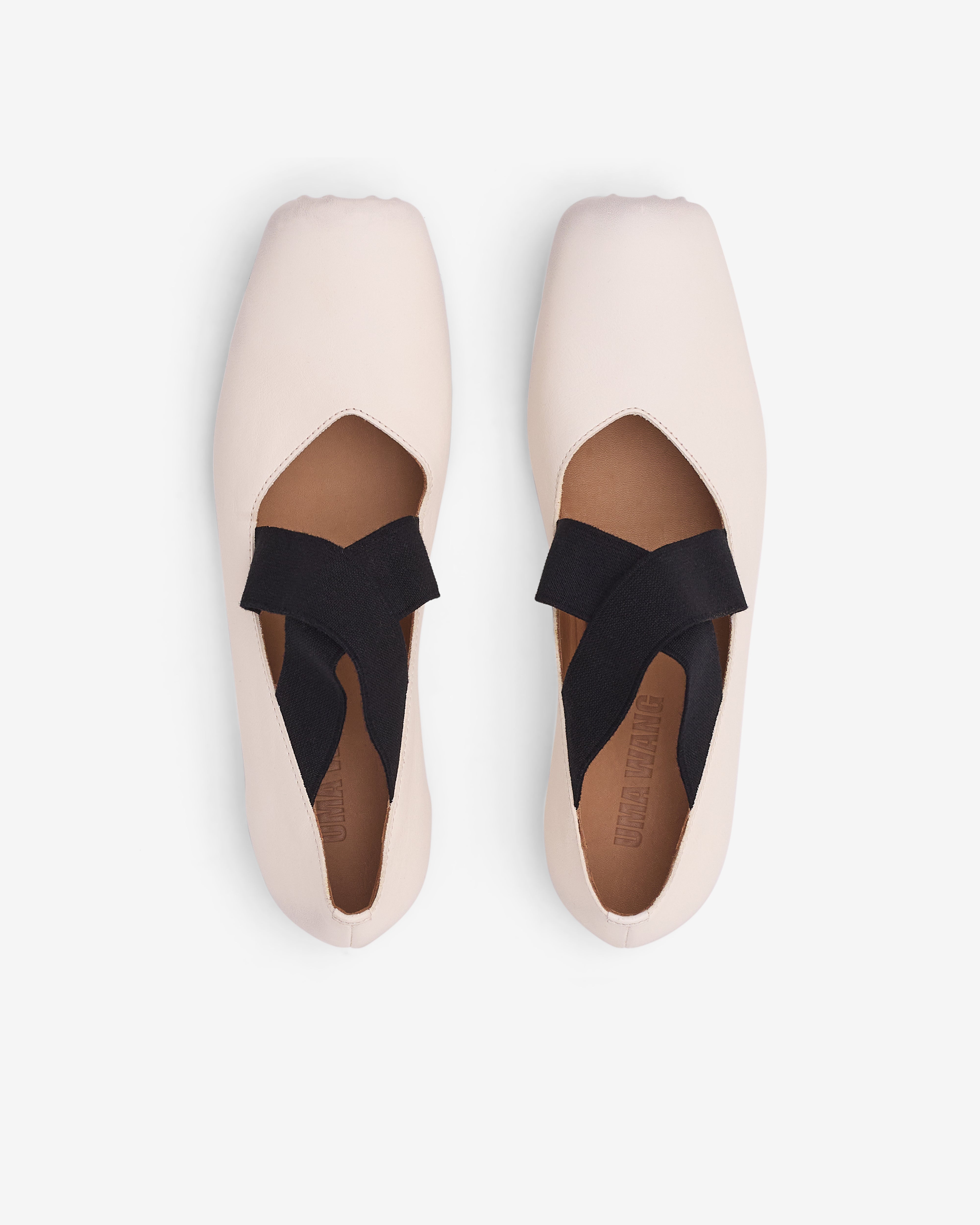 Uma Wang: Women's Ballet Shoes (White) | Dover Street Market London