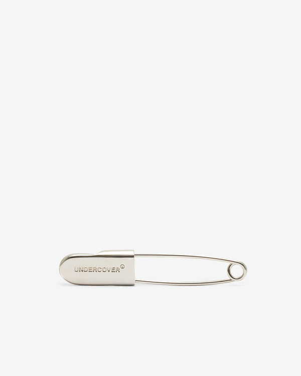 Undercover - Brass Safety Pin - (Silver)