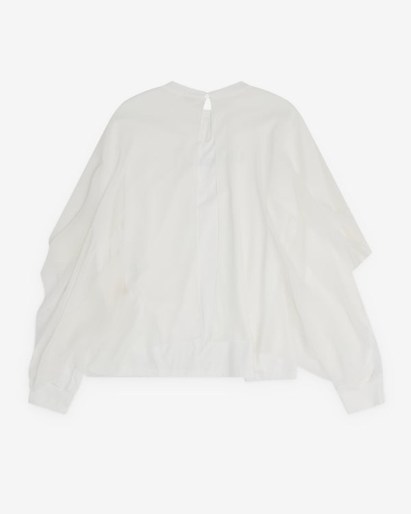 Undercover - Women's Tulle Overlay T-Shirt - (Off White)