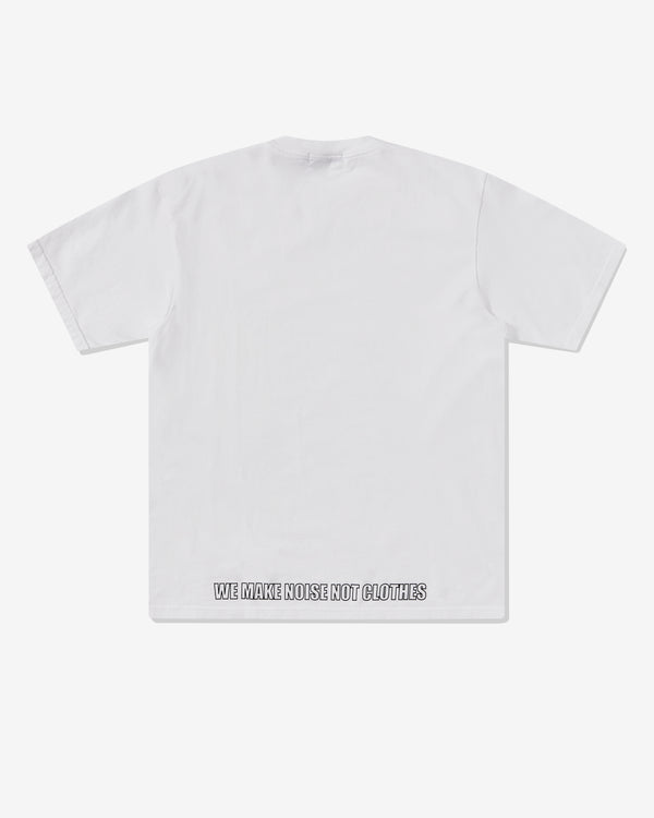 Undercover - Men’s We Make Noise Not Clothes T-Shirt - (White)