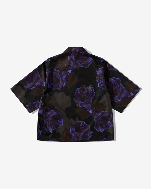 Undercover - Men’s Rose Shirt - (Black/Purple)