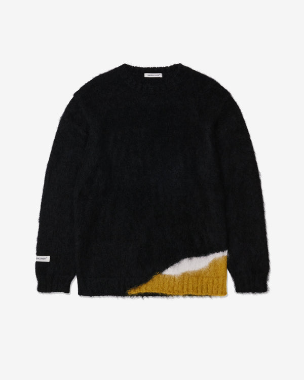 Undercover - Men's Crew Neck Mohair Sweater - (Black)