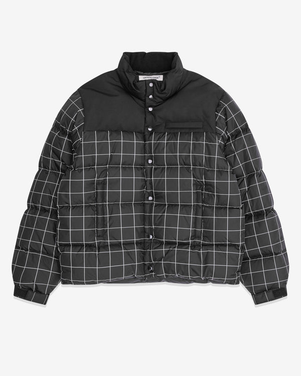 Undercover - Men's Puffer Jacket - (Black Check)