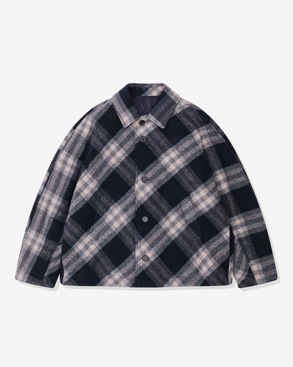 Undercover - Men's Check Blouson - (Navy Check)