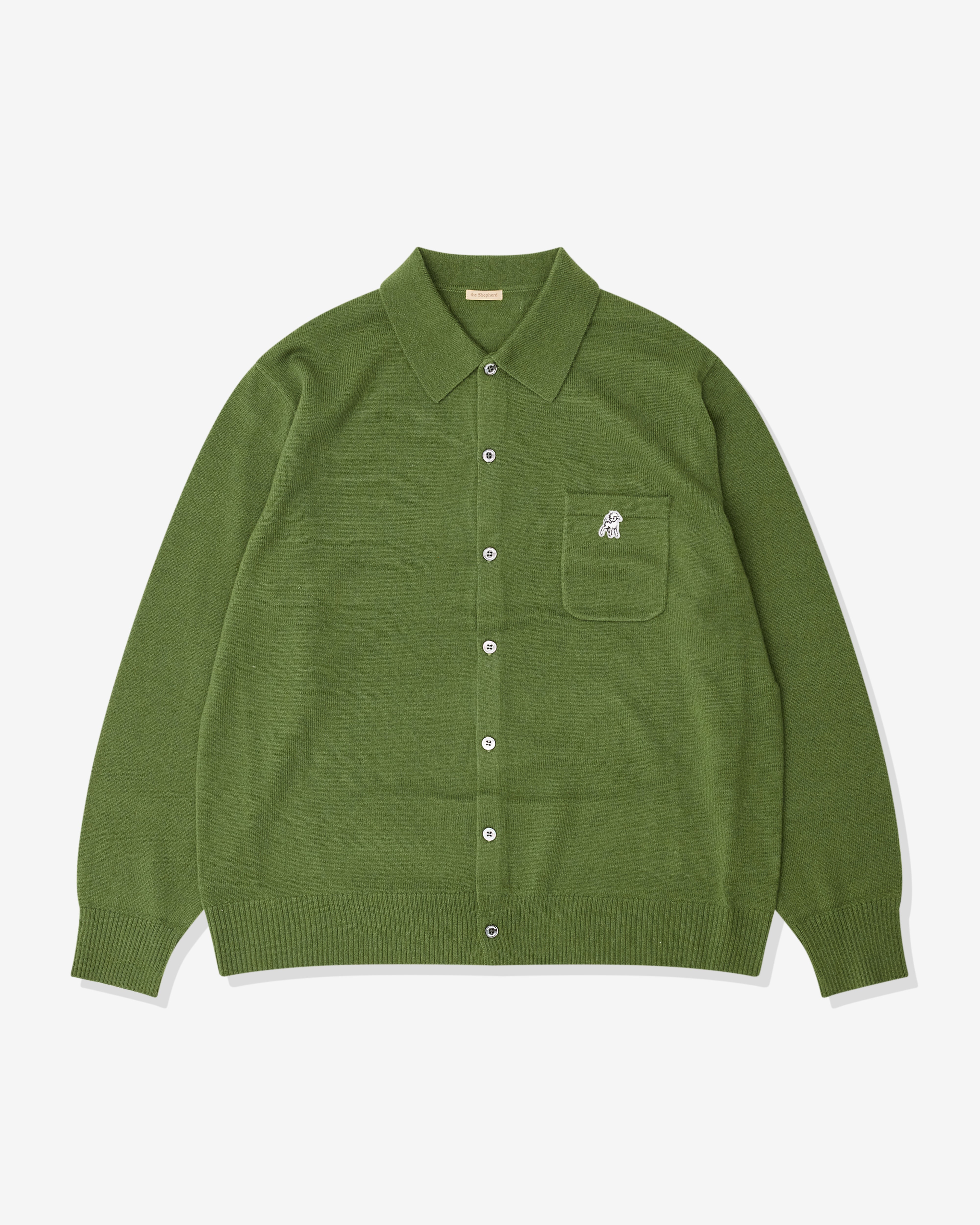 Undercover - Men's Polo Knit - (Moss Green)