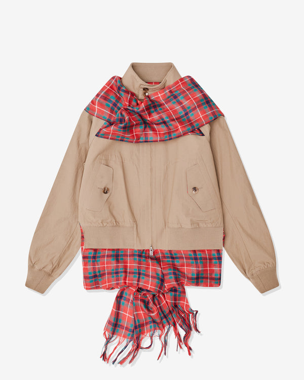 Undercover - Women's Harrington Jacket - (Beige)