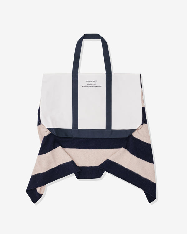 Undercover - Women's Scarf Tote Bag - (Navy)