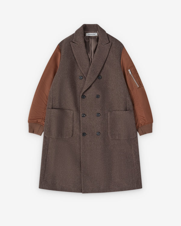 Undercover  - Women's Double Breasted Trench - (Brown)
