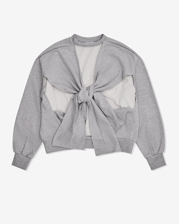 Undercover - Women's Cut Out Sweatshirt - (Top Gray)