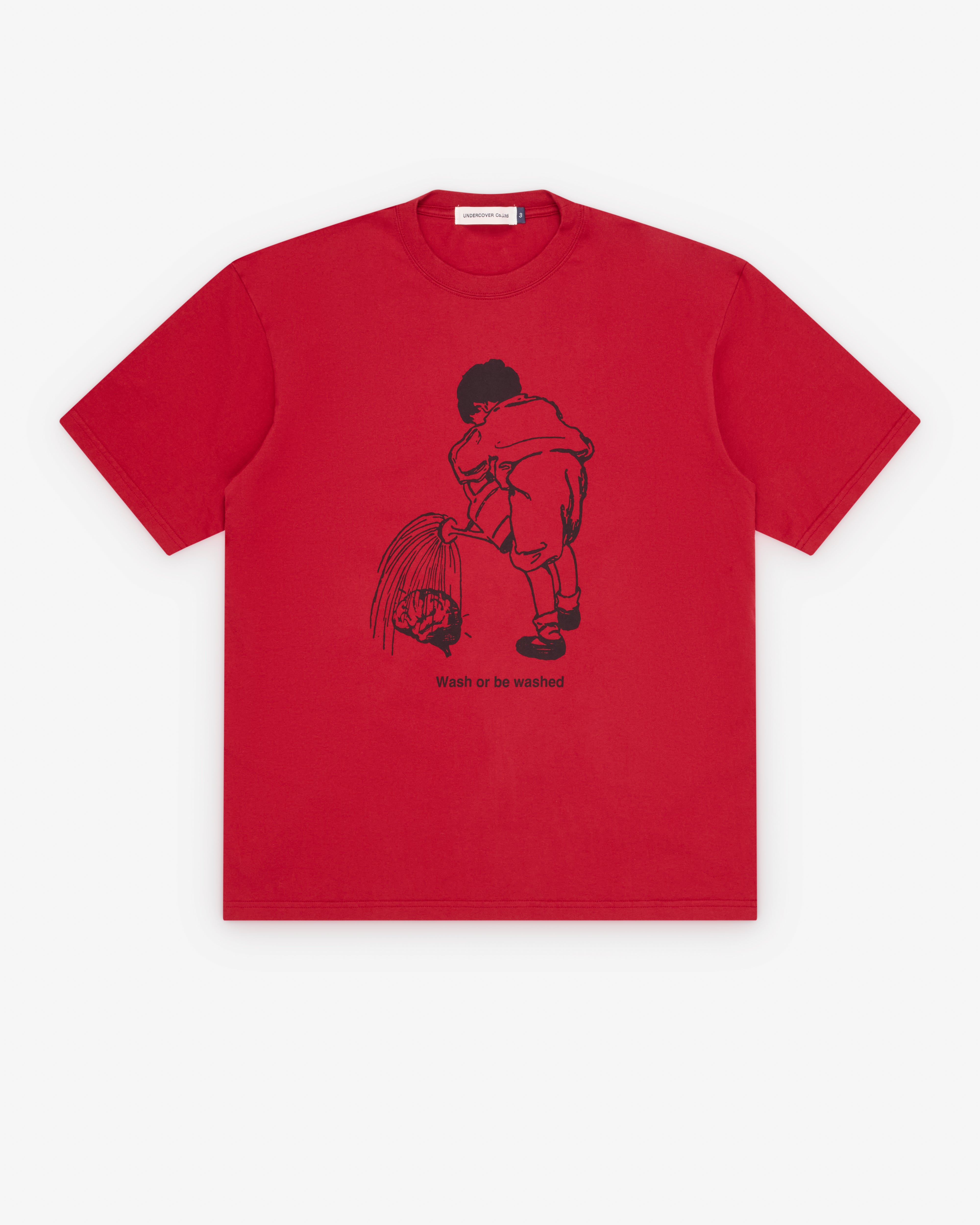 Undercover : Men's Brain T-Shirt (Red) | Dover Street Market London