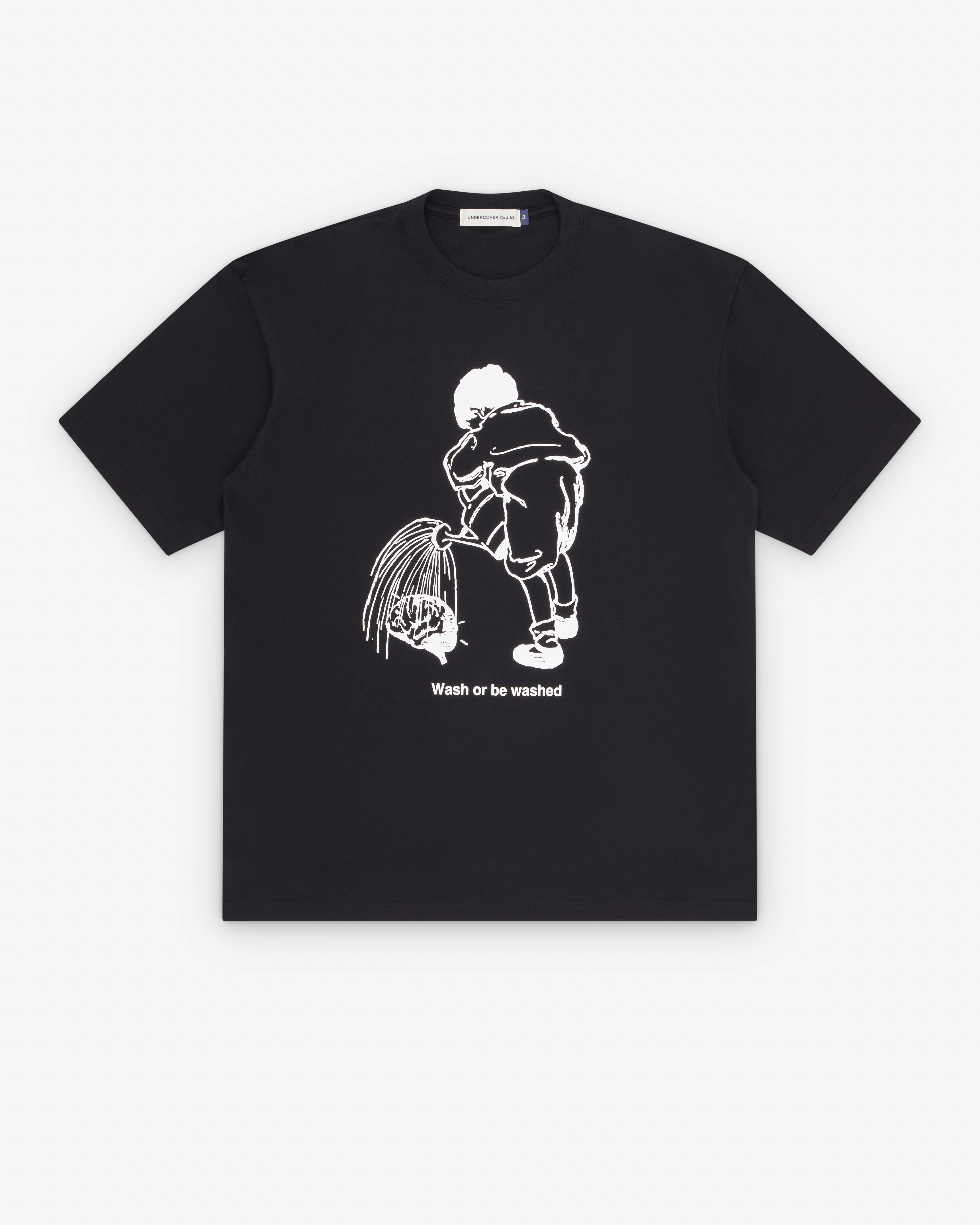 Undercover : Men's Brain T-Shirt (Black) | Dover Street Market London
