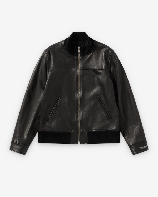 Undercover  - Men's Leather Cindy Sherman Jacket - (Black)