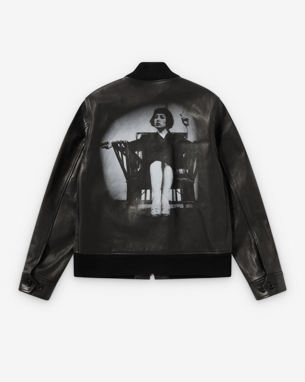 Undercover  - Men's Leather Cindy Sherman Jacket - (Black)
