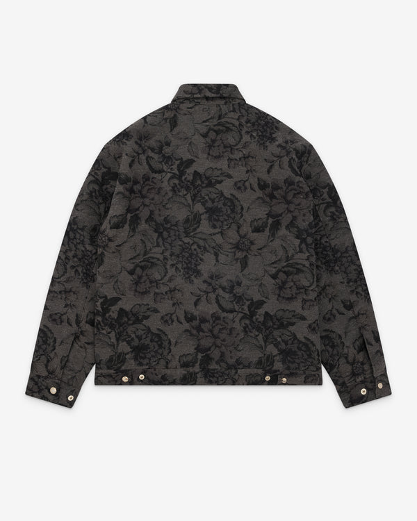 Undercover  - Men's Floral Blouson - (Dark Khaki)