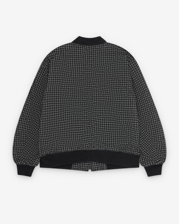 Undercover  - Men's Plaid Bomber - (Black/Check)