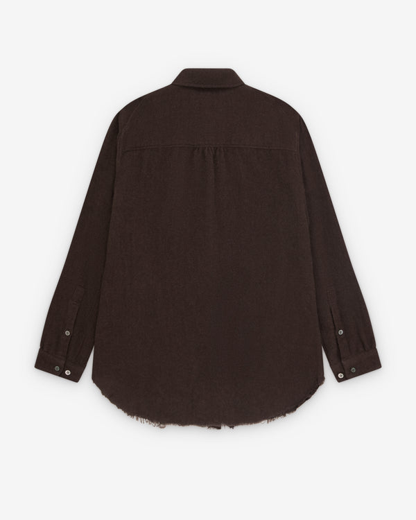 Undercover  - Men's Raw Shirt - (Brown)