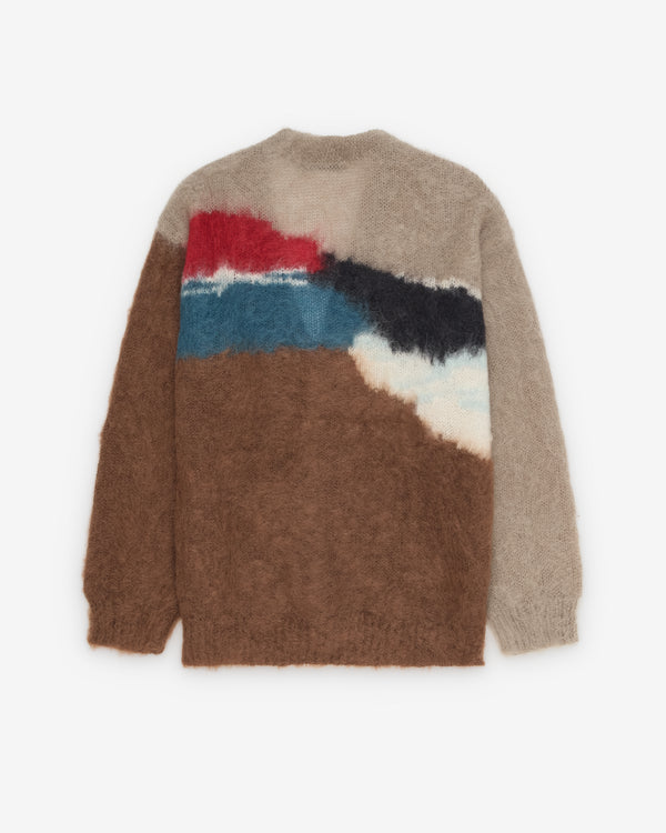 Undercover  - Men's Knit Cardigan - (Brown)