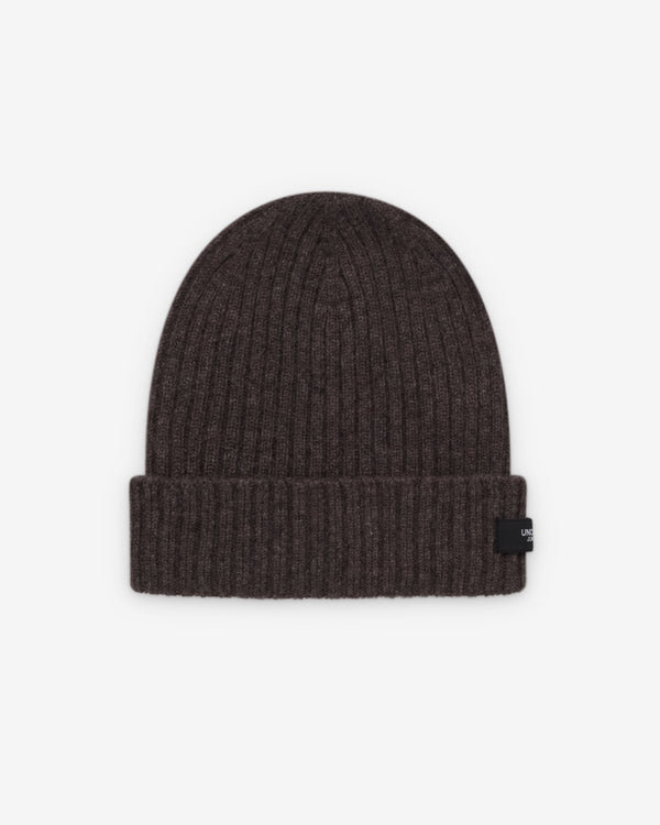Undercover  -  Ribbed Beanie - (Gray/Beige)