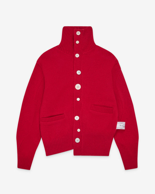 Undercover  - Women's Asymmetric Knit - (Red)