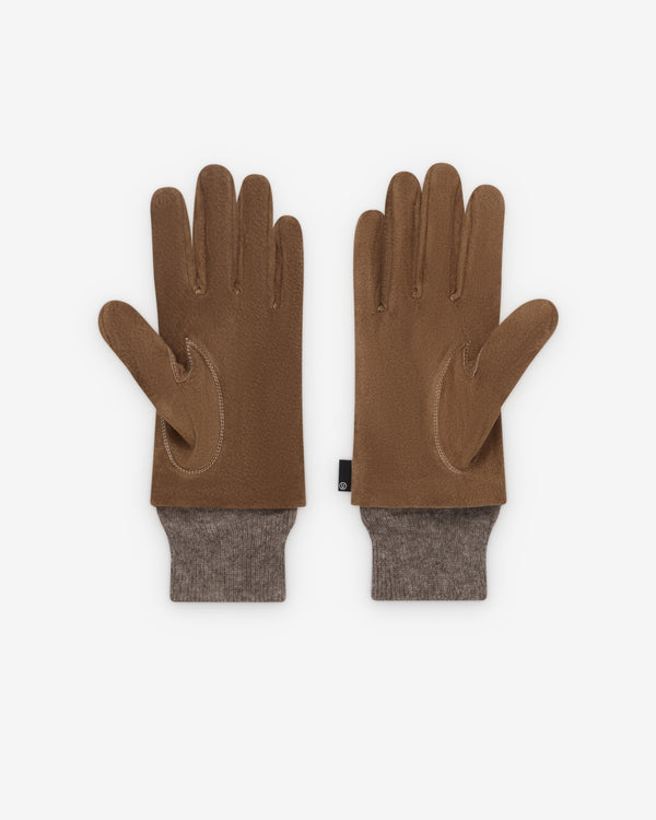 Undercover  - Leather Gloves - (Beige)