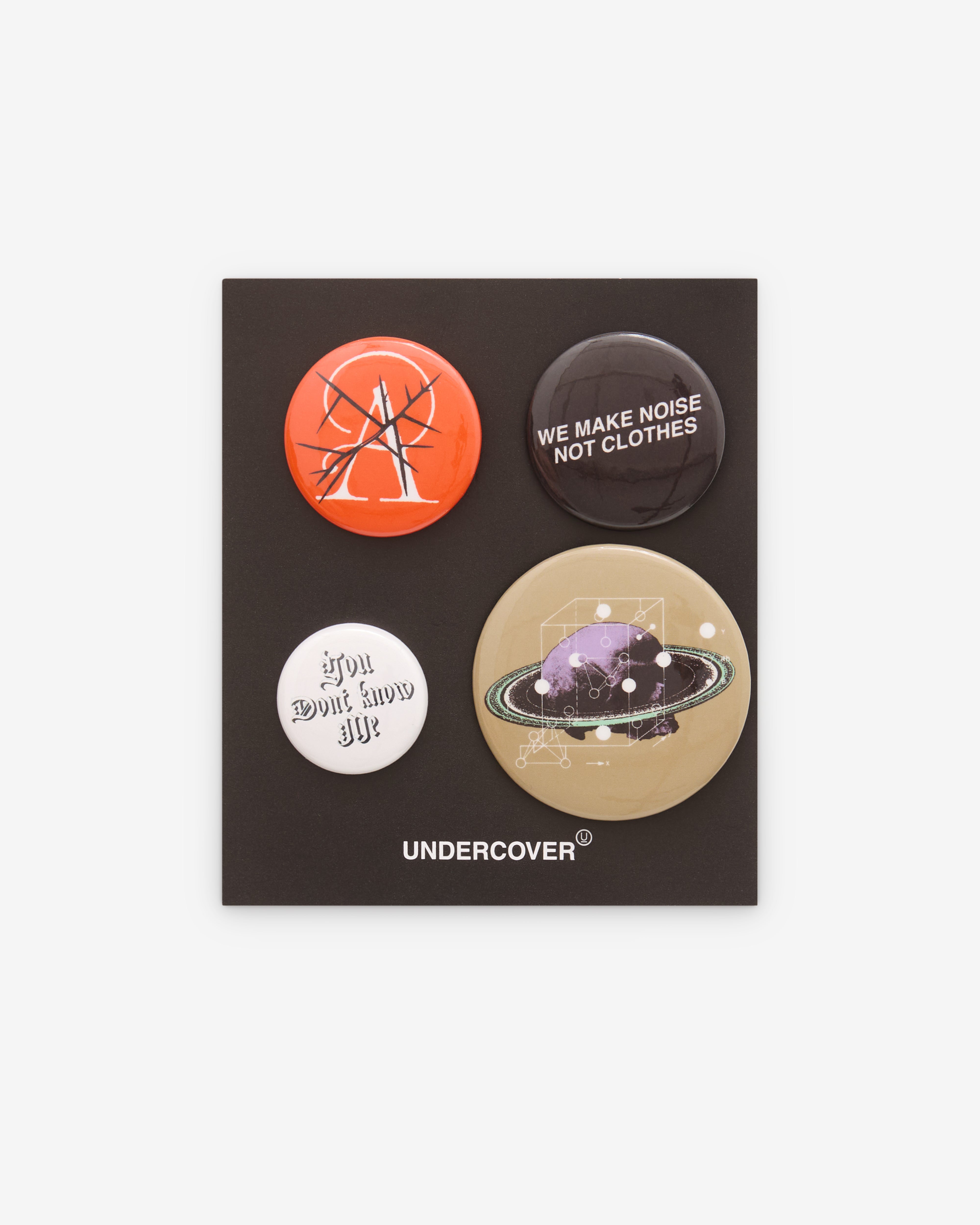 アクセサリー 26SS UNDERCOVER PINS BADGE SET Undercover: Pin Badge Set (Set 1) | Dover Street Market London