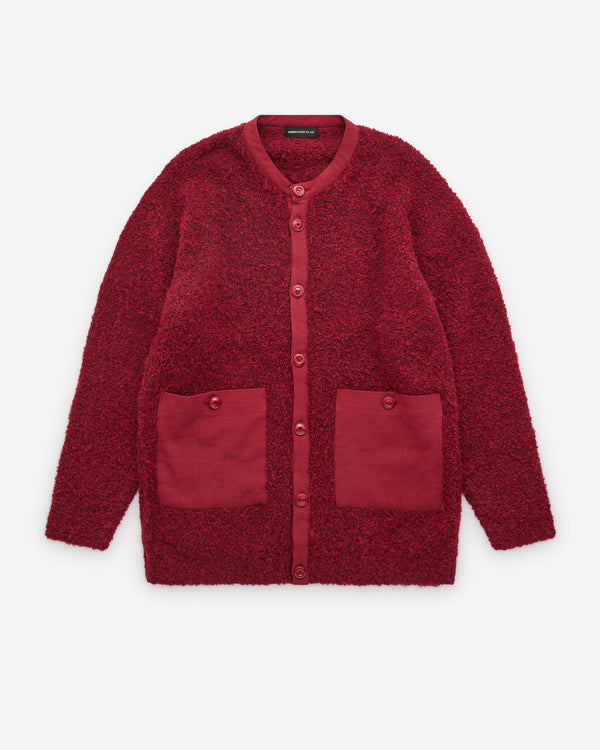 Undercover - Men's Cardigan - (Dark Red)