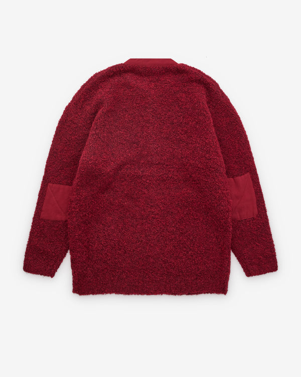 Undercover - Men's Cardigan - (Dark Red)
